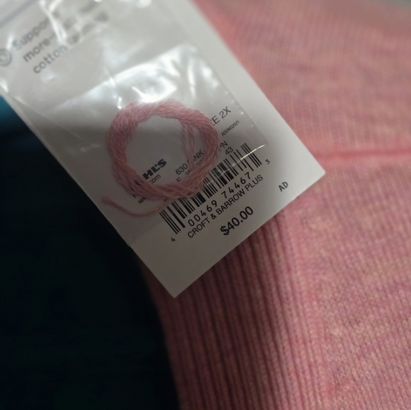 Craft & Barrow The Classic Cardigan Open Front - Picture 7 of 7